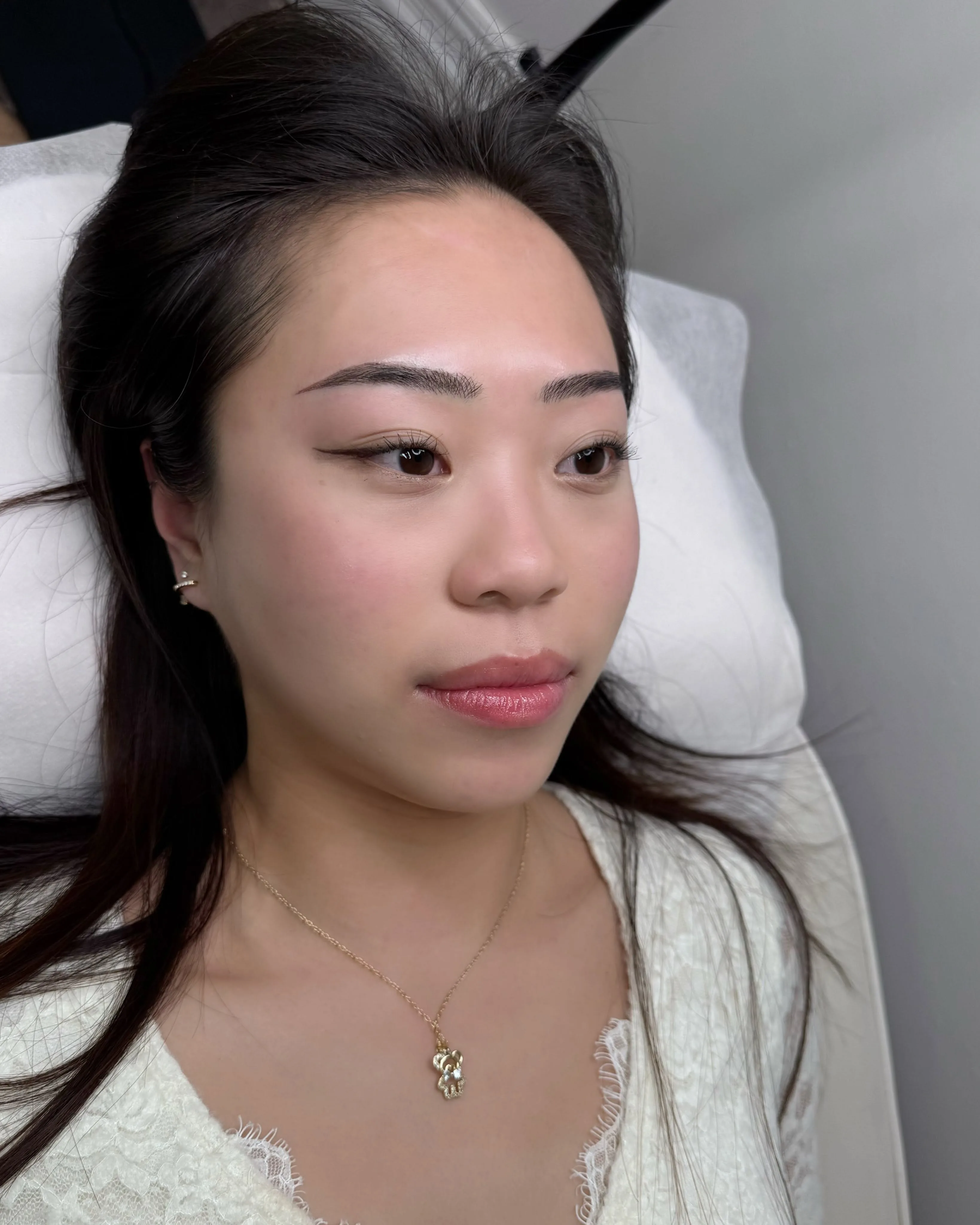 Healed hairstroke brow result — Brows By Liz studio